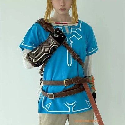 The Legend of Zelda: Breath of The Wild Champion's Tunic  Cosplay Props Set