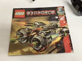 LEGO Exo Force 7707 Striking Venom 7704 Sonic Phantom Incomplete Lot NEW BATTERY