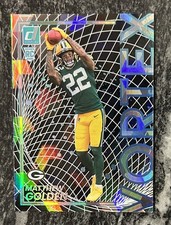 2025 Donruss Matthew Golden #14 Cubic Vortex RC /50 Packers Rookie