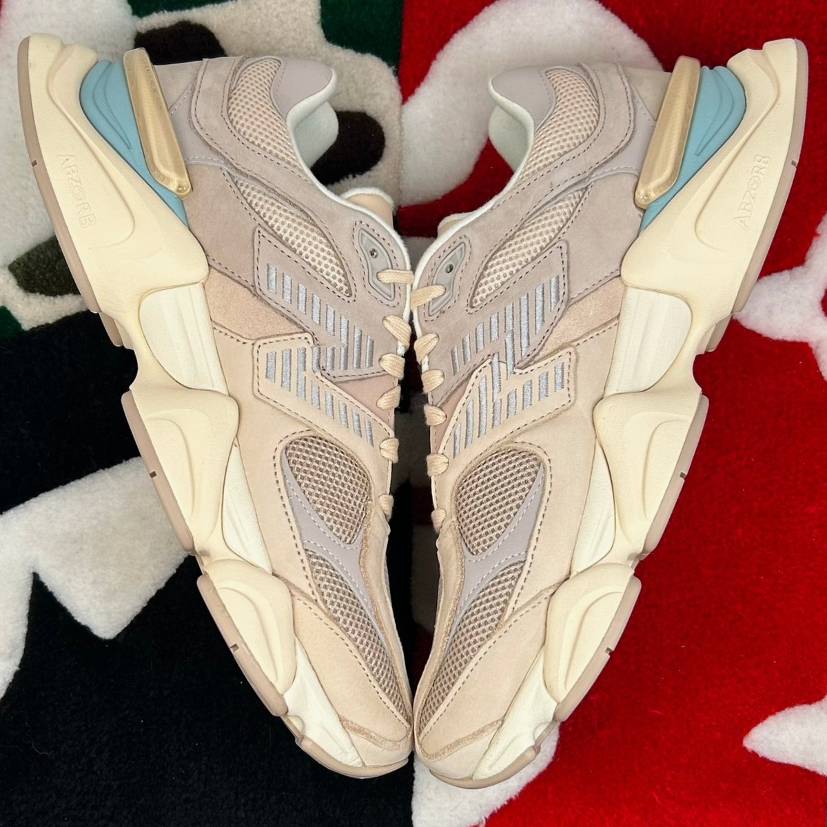 New Balance 9060 Ivory Cream Pink Sand U9060WCG - Size 12 | eBay display picture 3