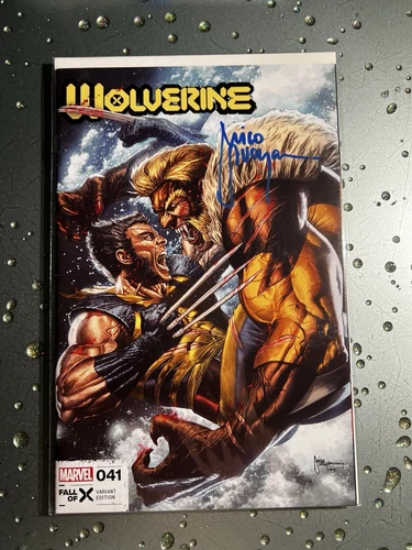 SIGNED MICO SUAYAN WOLVERINE #41  COMICS ELITE COA