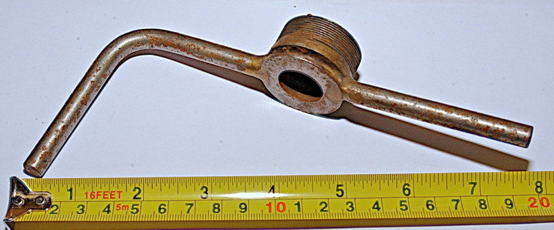 Vintage 1940's 34.4mm Road Bike Bottom Bracket Tool AS Brand with 3 Pin Spanner