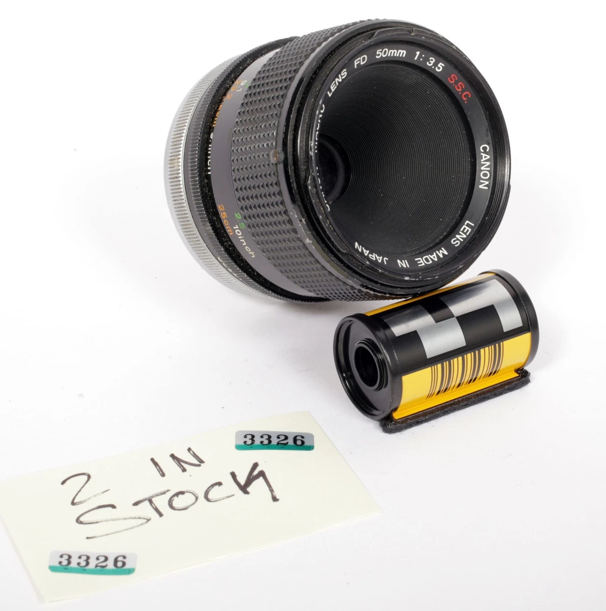 25+ Canon FD f/3.5 Camera Lenses 50mm Focal for sale | Updated Oct