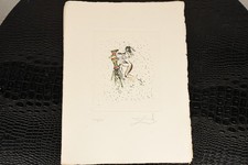 Salvador Dali Aquarius From The Zodiac Suite Hand Signed and Numbered 203/250