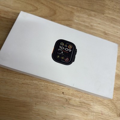 Apple Watch Ultra 2 49mm Black Titanium Case Ocean Band Model A2986