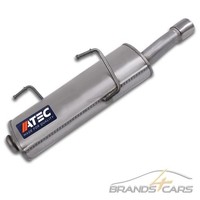 Atec EndschalldÄMpfer SchalldÄMpfer FÜR Peugeot FÜR Peugeot 206 2.0 16V S16