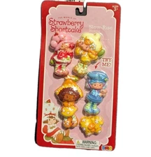 Strawberry Shortcake Vintage Inspired 5 Large Slow Rise Puffy Stickers. New!