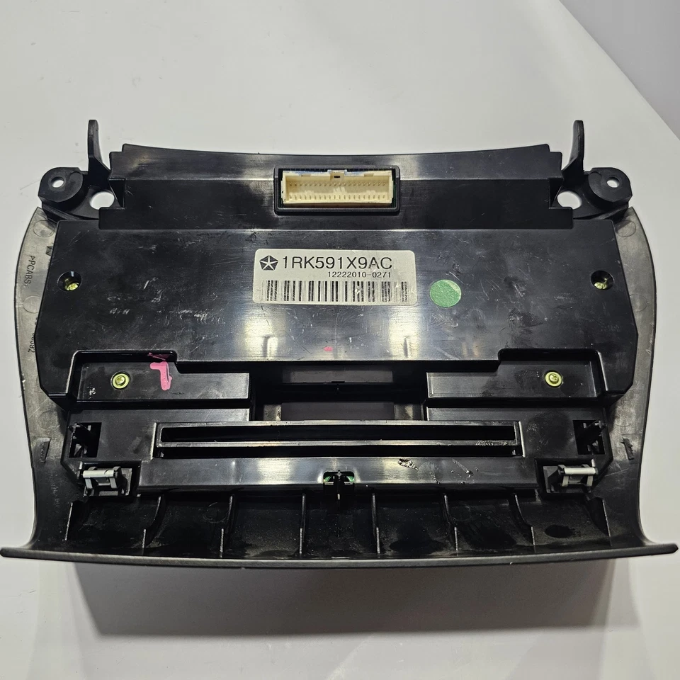 Dodge Journey 2011-2020 interruptor de control de temperatura climática calefacción aire acondicionado 1RK591X9AC Foto 4 de 4