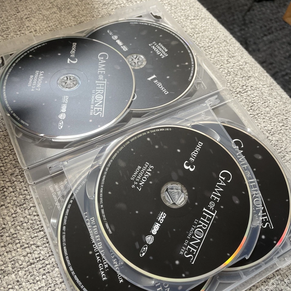 Coffret DVD Série TV Comme Neuf « Game Of Thrones » Intégrale Saison 7 - Photo 3/4