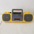 Sony CFS-914 Sports Yellow Portable AM/FM Radio Cassette-Corder Boombox MEGA