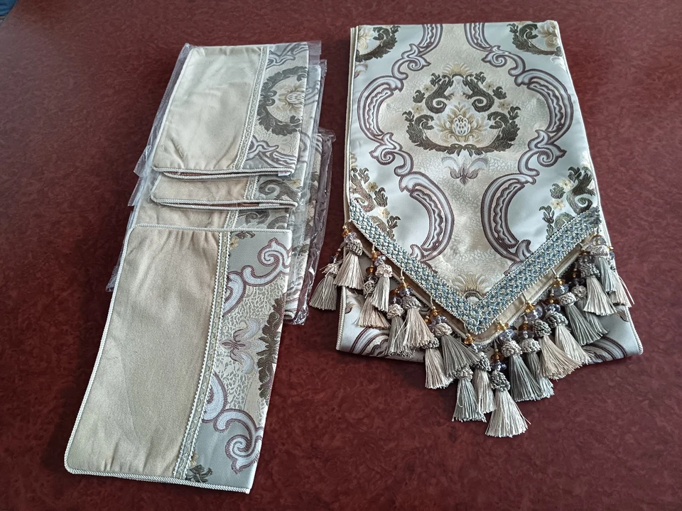 Sherry Kline S.K. Tischläufer China Art mit 6 Platzsets NEU