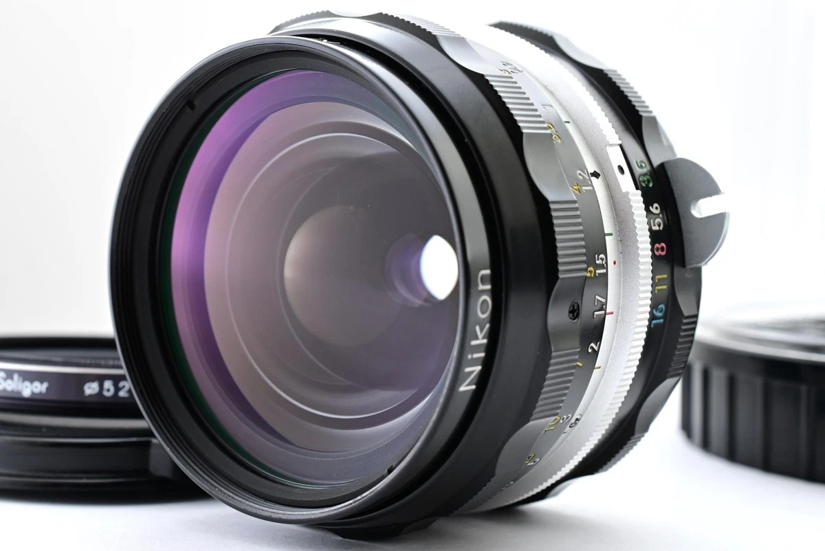 Nikon NIKKOR f/3.5 Camera Lenses 28mm Focal for sale | eBay
