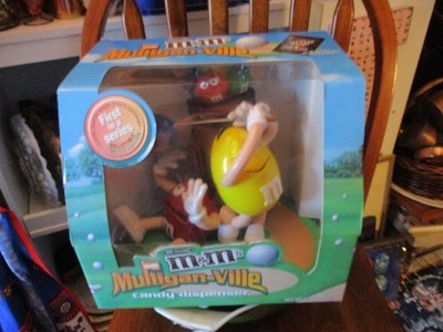 M&M's Mulligan-ville Candy Dispenser Golf Limited Collector's 1st Edition- BOX