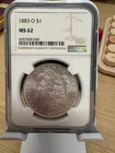 1883 New Orleans Morgan Silver Dollar