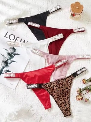   LAGERRÄUMUNG   Sexy Glänzender String mit Trägern von Victoria's Secret    