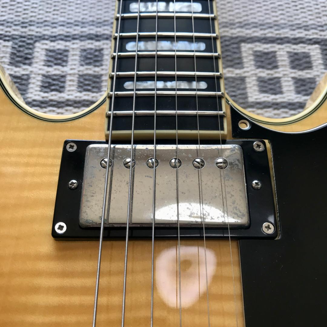 Electric Guitar Hagstrom Viking Deluxe Semi Holow Natural | eBay