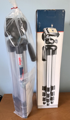 Manfrotto Tripod 3405 Junior Tripod with Head NOS Sealed! Bogen Manfrotto Tripod