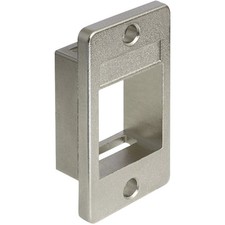 Delock 86213 Keystone-Halterung  Zink-Grau