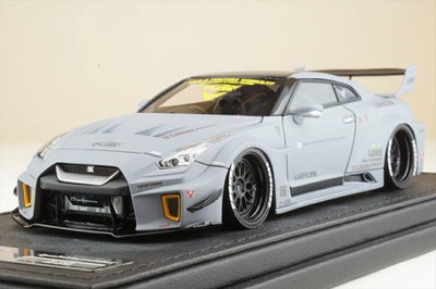 Ignition Model 1/43 LB-Silhouette WORKS GT Nissan 35GT-RR Matt Grey Diecast IG2