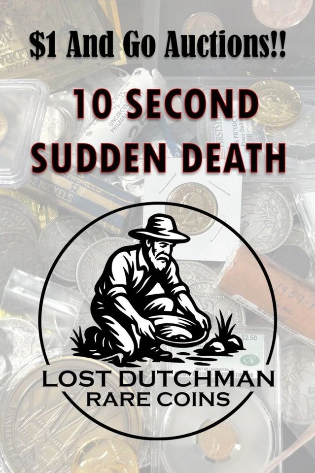 $1 & Go SUDDEN DEATH Auctions With Matt. FREE Shipping