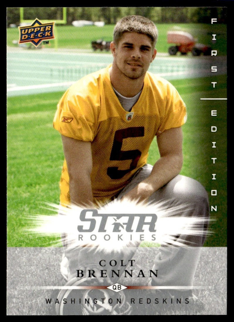 Colt Brennan Upper Deck First Edition #206 Base