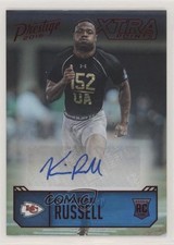 2016 Prestige Rookie Signatures Xtra Points Red Kei'Varae Russell #KR Auto 1o3