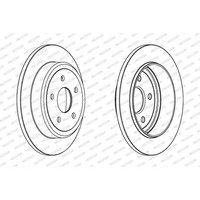 2X Ferodo DDF1813C Bremsscheibe FüR Jeep Grand Cherokee Commander VAN WH WK XK