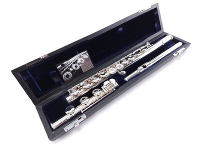 Reconditioned Trevor James Silver Virtuoso II Pre-Pro B Foot Open Hole Flute