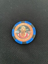 TRACY MCGRADY  TOPPS 2005-06 HOUSTON ROCKETS BLUE POKER CHIP  BASKETBALL