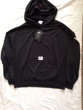 nike women fleece pullover hoodie ,S,black,orig 90