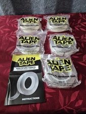 Alien Tape Multifunctional  Reusable Double Sided Tape New 5 Total