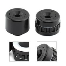 2x Black Throttle Lock Cruise Control Clamp End Bar For BMW F800GT F650GS F900XR