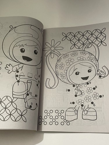 Nickelodeon Team Umizoomi Mal- und Aktivitätsbuch Punkt zu Punkt mathematische Zahlen NEU - Bild 3 von 12