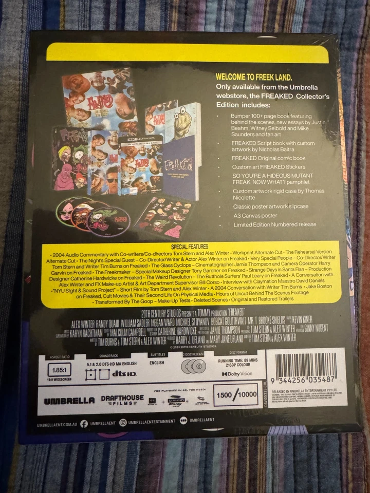 Freaked (1993) 4K & 2 Blu-ray Collector's Edition - UMBRELLA WEBSTORE EXCLUSIVE - Image 3 of 4