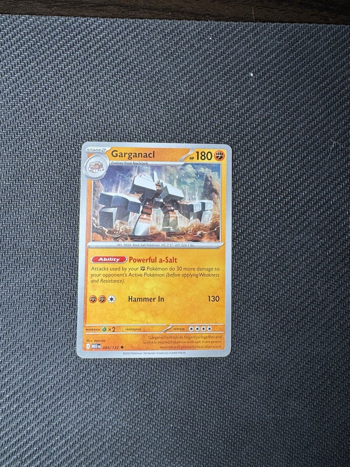 Garganacl 084/132 Me01: Mega Evolution Regular
