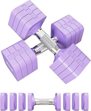 15LB 20LB 40LB 50LB Adjustable Dumbbell Set Free Weights Dumbbells Set for Women