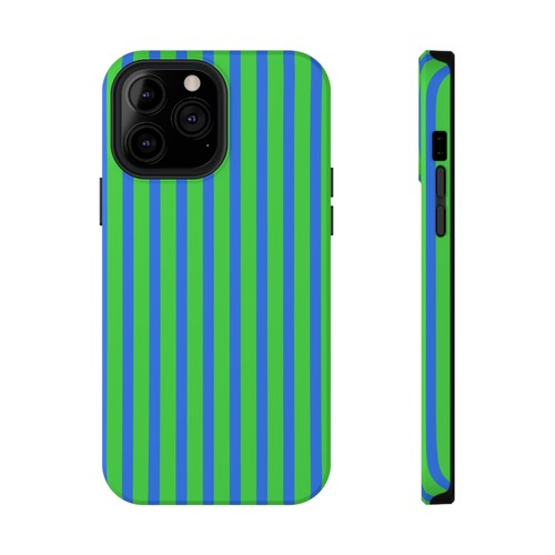Blaue & grüne Streifen schlagfeste iPhone & Samsung Galaxy Hüllen - Bild 155 von 195