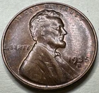 1935-D 1C BN Lincoln Cent Wheat Penny 2725X
