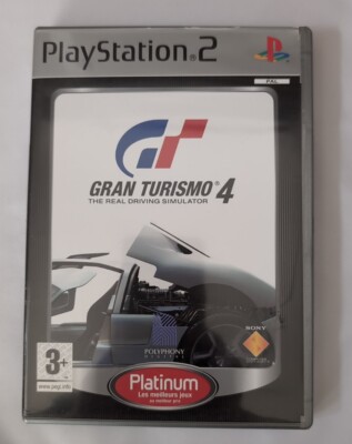 GRAN TURISMO 4 SONY PLAYSTATION 2  PS2 PLATINUM PAL-FR 