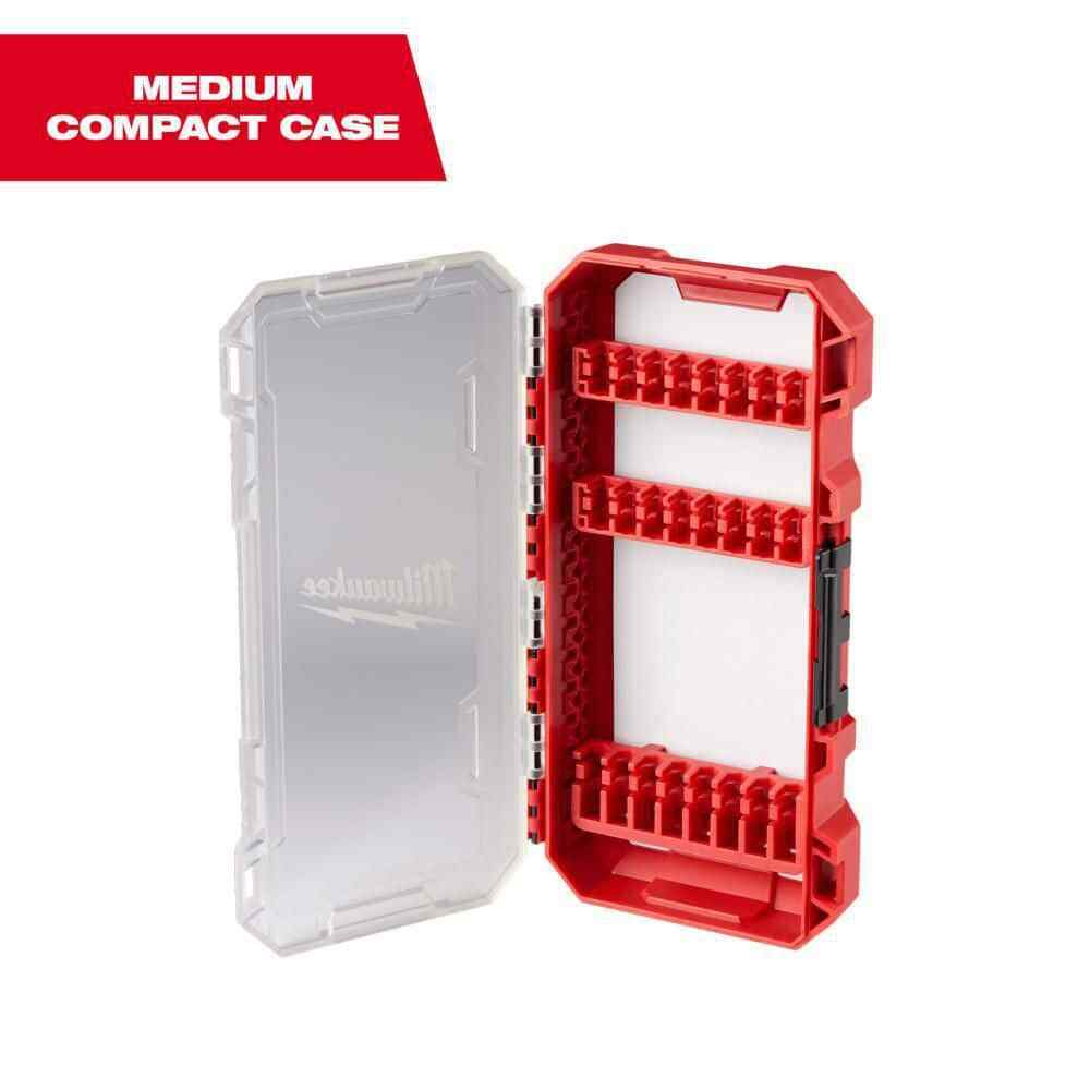 Milwaukee Driver Bit Case Storage Customizable Sturdy Medium Organizer Packout
