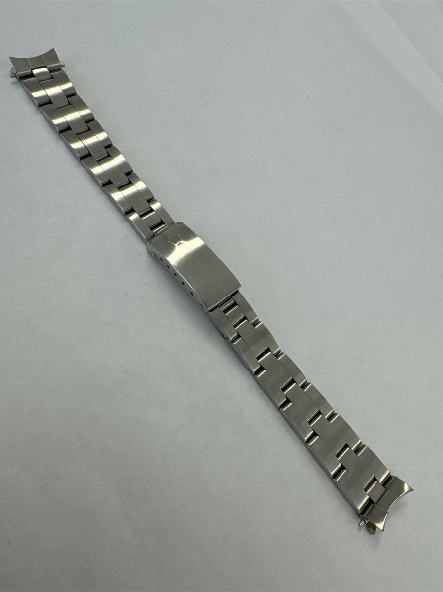 Rolex Bracelet 13mm SS Oyster 78340 590 Ends Solid Excellent
