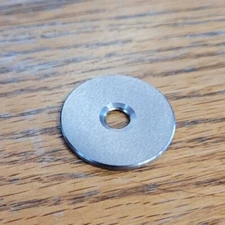 Tungsten Weight 1oz Silver 5/16 THREADLESS HOLE Archery Stabilizer Weight