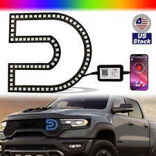 Led Decorative Rgb Light With Multi-color Halo For Cummins Ford Dodge Ram