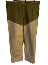 Hunting Pants Waterproof Cabelas Mens 46x32 Green Double Knee Bird Duck USA Made