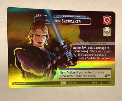 Anakin Skywalker‒What it takes to win SHOWCASE TWI-269 SWU