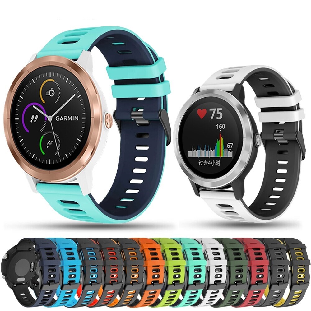 For Garmin Vivoactive Forerunner Smart Watches Strap Silicone Band