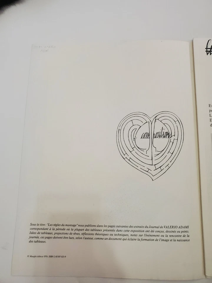 Derrière le Miroir NO. 220 Complete Featured Valerio Adami Lithography - Image 2 of 4