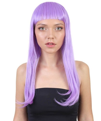 Adult Women's Long Length Party Girl Blonde Wig with Bangs | Multi Color PTB-001 - Picture 2 of 57