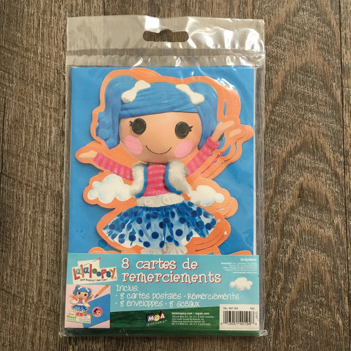 Blank Lalaloopsy Invitations