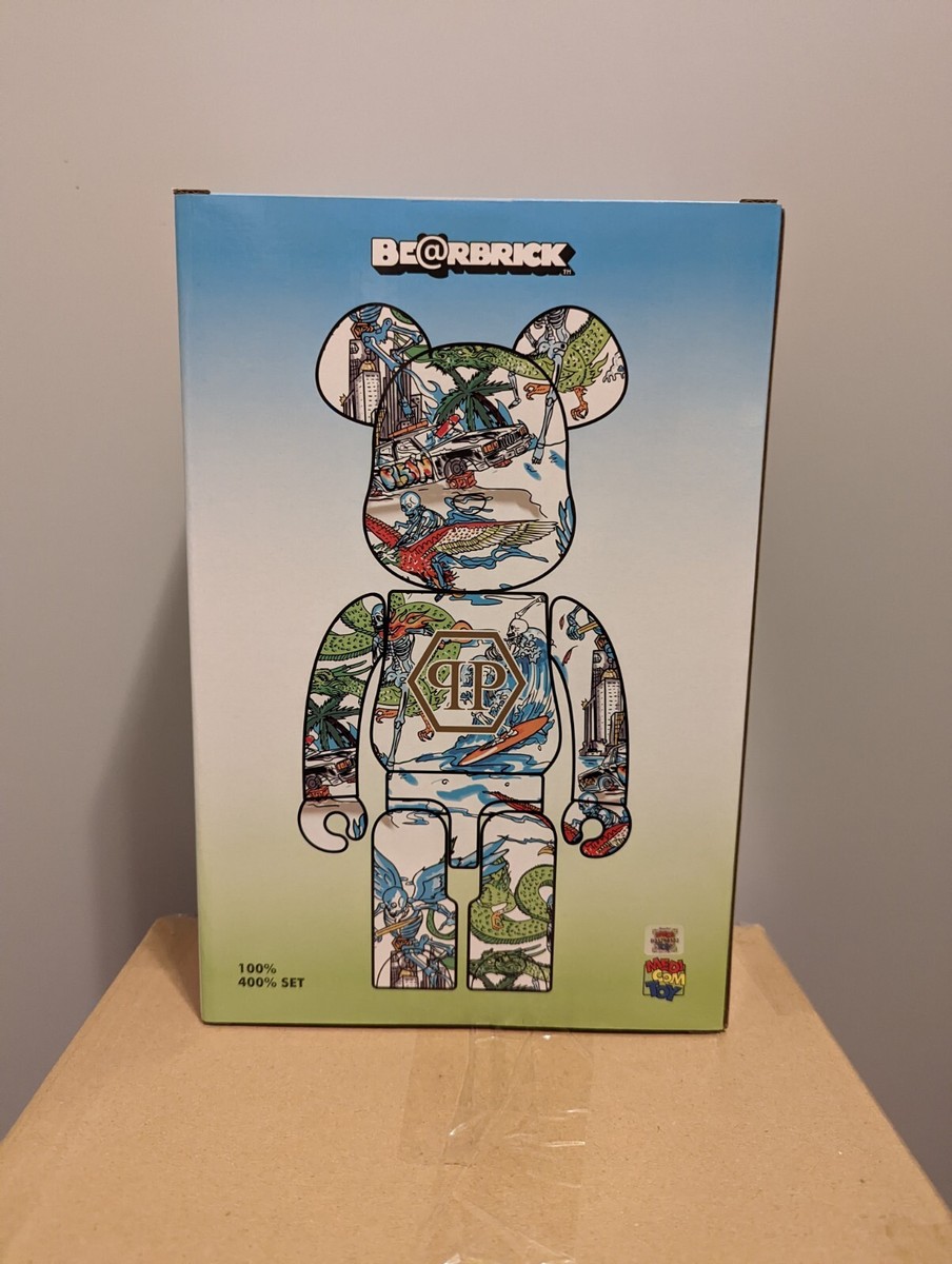 Medicom Philipp Plein X BE@RBRICK Macau 2022 100% + 400% Bearbrick 